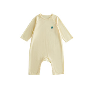 
Oak Family infant and toddler mulberry silk all-in-one baby sleeping bag split-legged summer comfortable and breathable children's pajamas