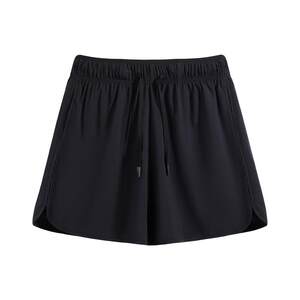 
Baleno black quick-drying sports shorts for women summer new outdoor running fitness high-waisted a-line three-point pants N