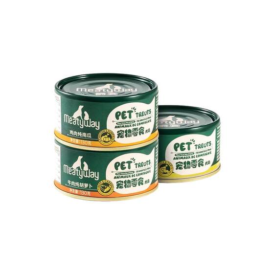 
Meatyway Jueyan Foodie Pet Snacks Dog Canned Dog Fresh Canned Grain Nutrition Wet Grain