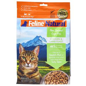New Zealand K9 freeze-dried anti-counterfeiting cat food, raw bone meat, hair and cheek cat snacks, freeze-dried cat main food