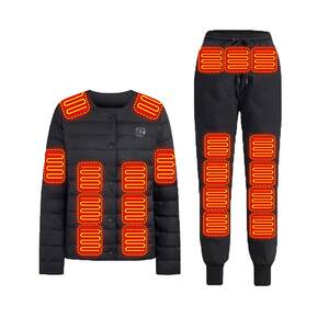 
Woodpecker Electric Heated Down Jacket Set for Men and Women Graphene Intelligent Temperature Control Warmth and Cold Protection Rechargeable Heated Pants