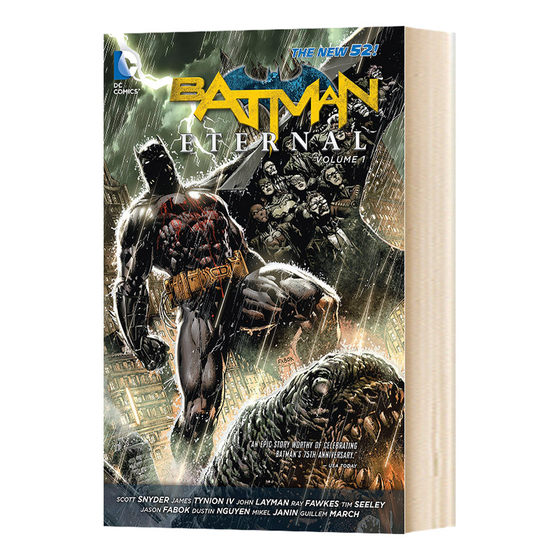 Batman Eternal Vol. 1 The New 52 DC系列 蝙蝠侠不朽传奇漫画 第1卷 英文原版漫画 进口书籍