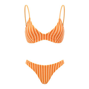 [Same style of Yang Caiyu] Yukari swim beach vacation bikini swimsuit women's three-point split swimsuit