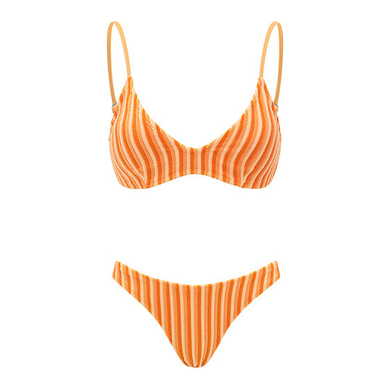 [Same style of Yang Caiyu] Yukari swim beach vacation bikini swimsuit women's three-point split swimsuit