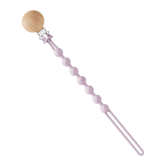 
Silicone pacifier anti-detachment lanyard grinding rod tooth glue anti-detachment rope baby bite anti-detachment rope grinding chain