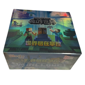 
Second-generation Minecraft game card Star Shine Death character thickened card package Creeper wooden man game peripherals