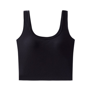 Vest women's summer outer wear 2024 new style with chest padding