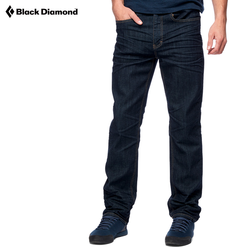 blackdiamond黑钻BD牛仔裤攀登裤透气耐磨运动休闲裤攀岩裤750020