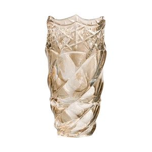 Instagram Wind Net Red Flower Bottle Decoration Living Room Flower Arrangement Light Luxury Crystal Glass Nordic Rose Bedroom Aquatic Decoration