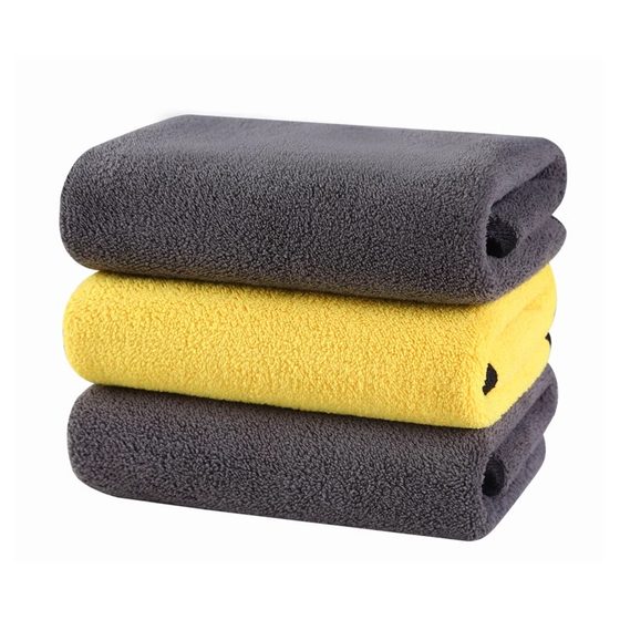 
Car wash towel, car wipe cloth, special non-shedding, no traces, thickened car glass wiper, absorbent rag, fishing towel