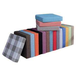 
Customized linen cushion high-density sponge cushion sofa cushion thickened bay window cushion seat seat cushion heightened