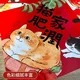 猫咪原创插画福字斗方猫肥家润福字202贴5蛇年萌宠狗对联猫窝新品