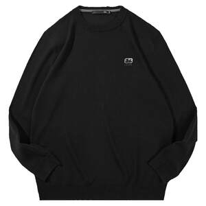 
HLA/Hailan Home China Dragon Wool Cashmere Sweater 24 Autumn and Winter New Far Infrared Black Sweater Men