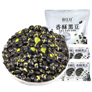 
Crispy black beans ready-to-eat fried independent small package original salt fried black beans fried snacks for pregnant women