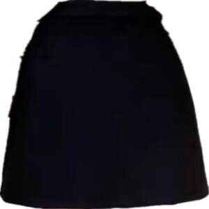 
Black woolen A-line short skirt for women in autumn and winter high-waisted slim student hip-hugging skirt large size matching sweater skirt