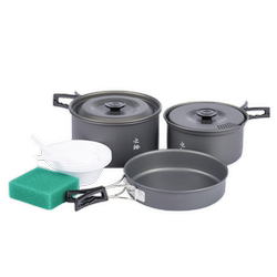 Huofeng Jiayan Pot Set Outdoor Portable Camping Cookware