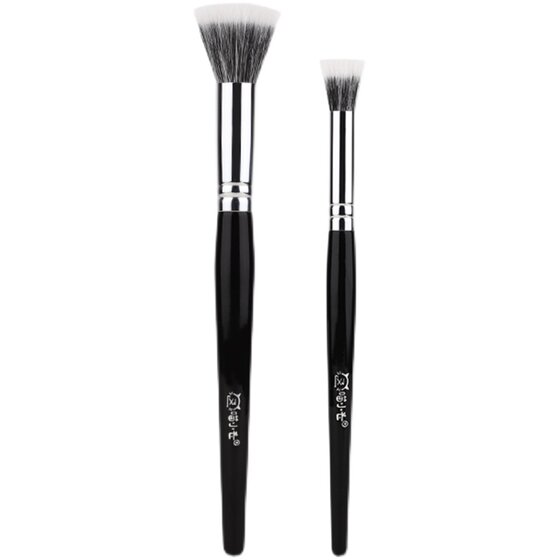 Meow Xiaocai Bluster Brush Animal Mao Guang Peak Wool Concealer Scatter Brushing Multifunctional Makeup Brush Platform Brush