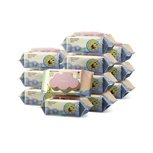 
babycare wet wipes, special wet wipes for baby's hands and mouth, safe for newborn children, large and thickened packaging