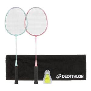 
Decathlon badminton racket set student feather racket double racket entry-level outdoor parent-child official authentic double racket IVE1