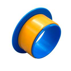 Stretch film handle thickened packaging film glove artifact plastic machine ring stretch film holder film special protection