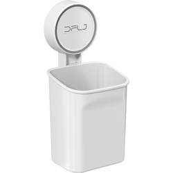 Removable wall-mounted storage box with no loss of suction power