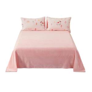 
Mercury Home Textile Antistatic Milk Fleece Bedding Single-piece Maternal and Child Class A Warm Fleece Bedding Styling Warm Autumn and Winter Simple Bedding