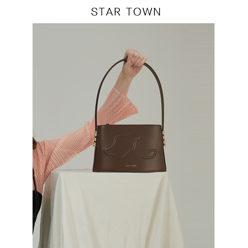 STARTOWN独立设计原创高级质感2024新款单肩女包百搭女士手提包