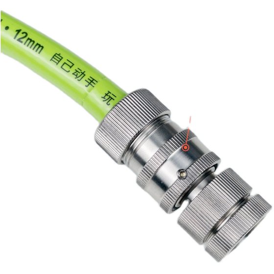 Stainless steel SUS304 pacifier quick connection water inlet hose joint tap water faucet 46 points car washing machine household water gun