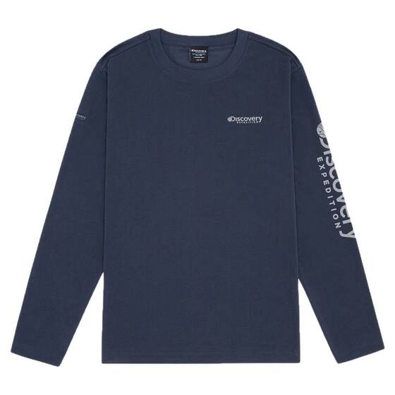 
Tan Jianci's same Discovery exploration outdoor sports hiking pullover long-sleeved T-shirt for men spring and autumn