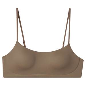 Xingmian low-cut seamless bra for women with small breasts, liquid foundation, spaghetti straps, thin low-cut invisible back bra
