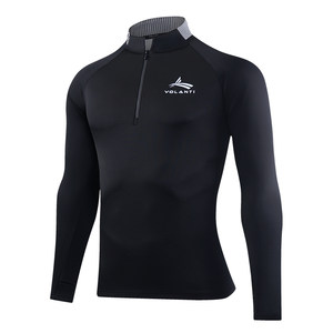 
Volandi running sports long-sleeved T-shirt sports students track and field training suit marathon quick-drying top autumn and winter men and women