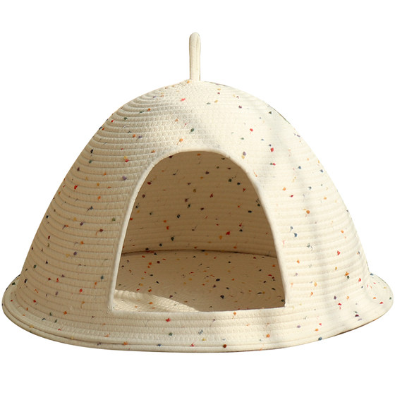 
New closed cat nest tent, warm in winter, safe and suitable for all seasons, removable, washable, scratch-resistant and wear-resistant