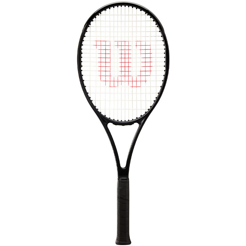 Wilson Noir Black Carbon Fiber Tennis Racket - Professional Grade