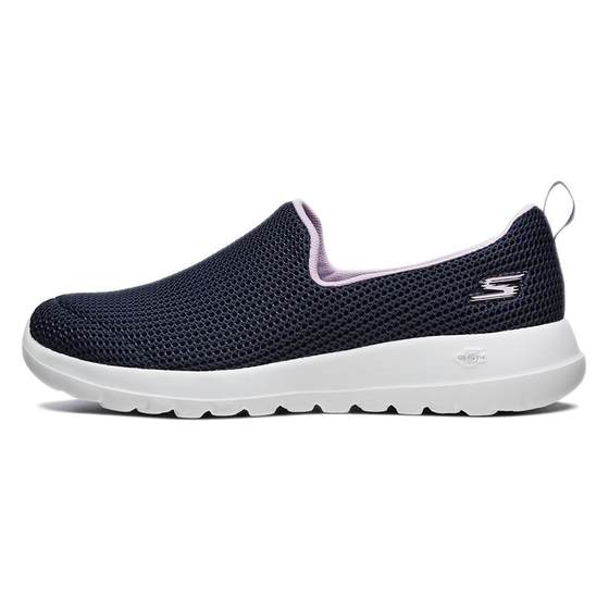 Skecher men and women's steering shoes for one foot easy to put on and take off women's comfortable and breathable elderly shoes sneakers mesh soft bottom
