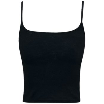 GYOKUU Pink/Apricot/Black 3-color versatile elastic knitted suspender vest