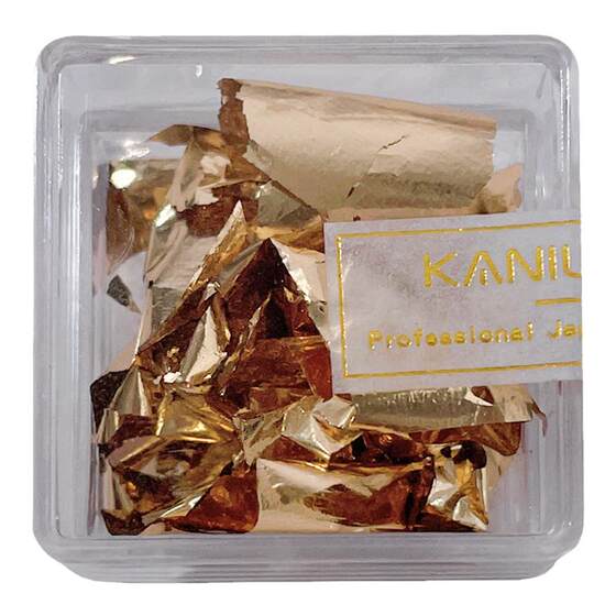 
Nail art jewelry astringent flavor style gold foil paper internet celebrity hot style ultra-thin flashing nail decoration accessories new 2025