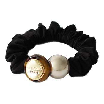 
Sichuan French leopard print round pearl small intestine hair