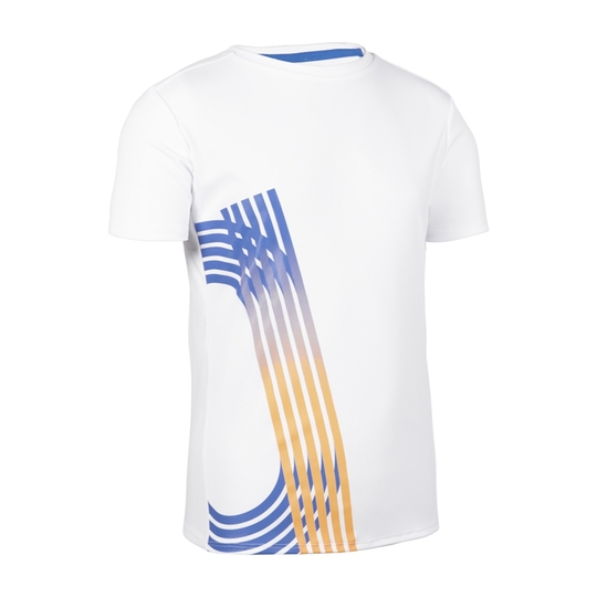 Camiseta de protección solar de secado rápido Decathlon Kids Azul
