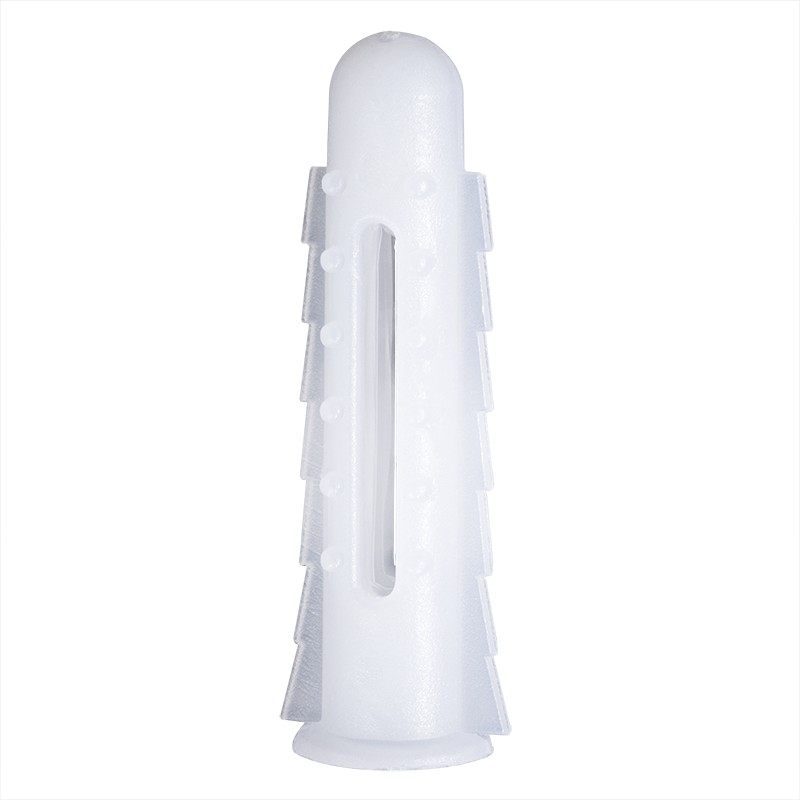 Yuewei Plastisk Expansionsrör - 6mm Vit Inre Skruvfäste