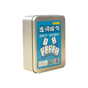 Children's conjunction words Idioms connect dragon poker puzzle parent -child game elementary school students fun literacy card toys
