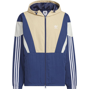 
Adidas/Adidas official genuine clover men's fashion splicing hooded jacket KC3126