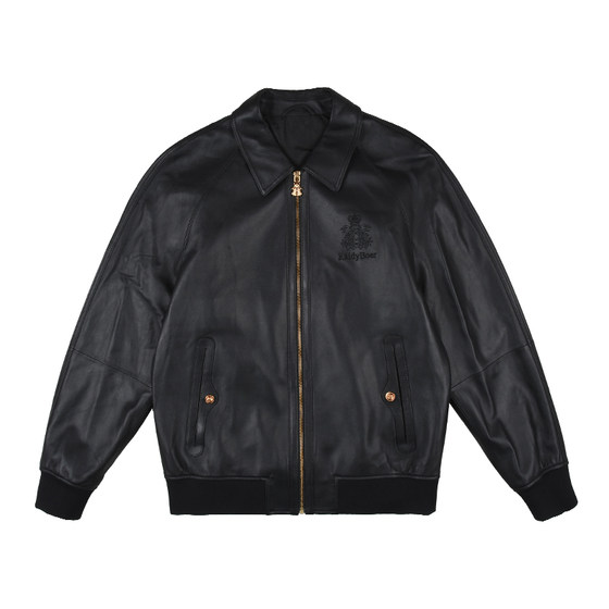 
Radibol Men's Genuine Leather Jacket 2025 Autumn New Sheep Leather Lapel Casual Leather Jacket Coat for Men