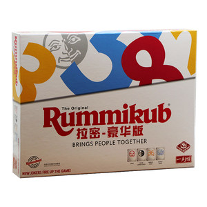
Genuine board game Rami card Israeli mahjong rummikub family parent-child leisure party Rami digital game