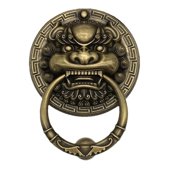 中国 铜製 円環形 門把手 取手金具 古美術 中国 铜製 円環形 門把手 取手金具 古美術 - メルカリ