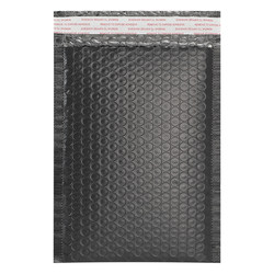 Bubble Envelope Clothing Foam Bag Book Bubble Bag Express Packaging Bag Black Matte Thickened Custom Yiwu