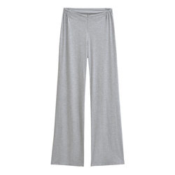 Latte Girl zipper super comfortable drape long floor-length pants
