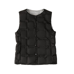 Yalu down vest women's 2025 winter new slim fit inner vest down jacket inner liner duck down horse clip jacket