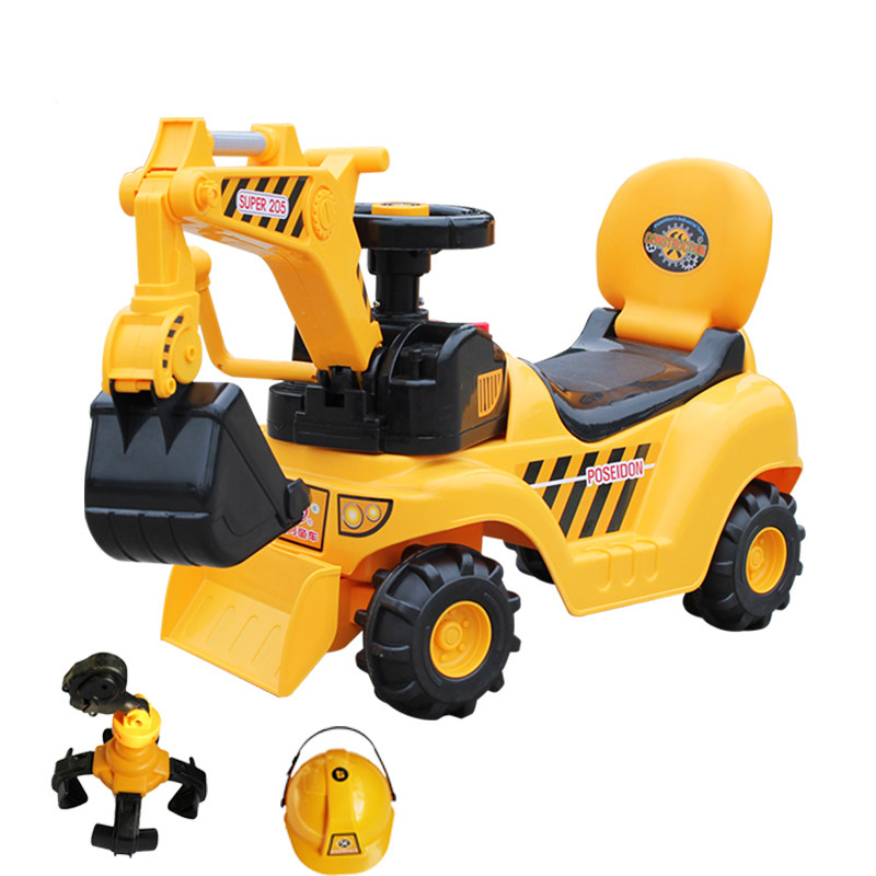 Excavadora Juguete Construcción Simulación Luz Sonido Niños Excavadora Juguete Construcción Simulación Luz Sonido Niños