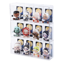 Wall-mounted blind box storage display rack