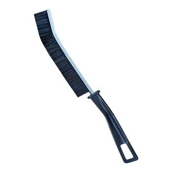 Multifunctional crevice brush for cleaning dead corners of door and window grooves